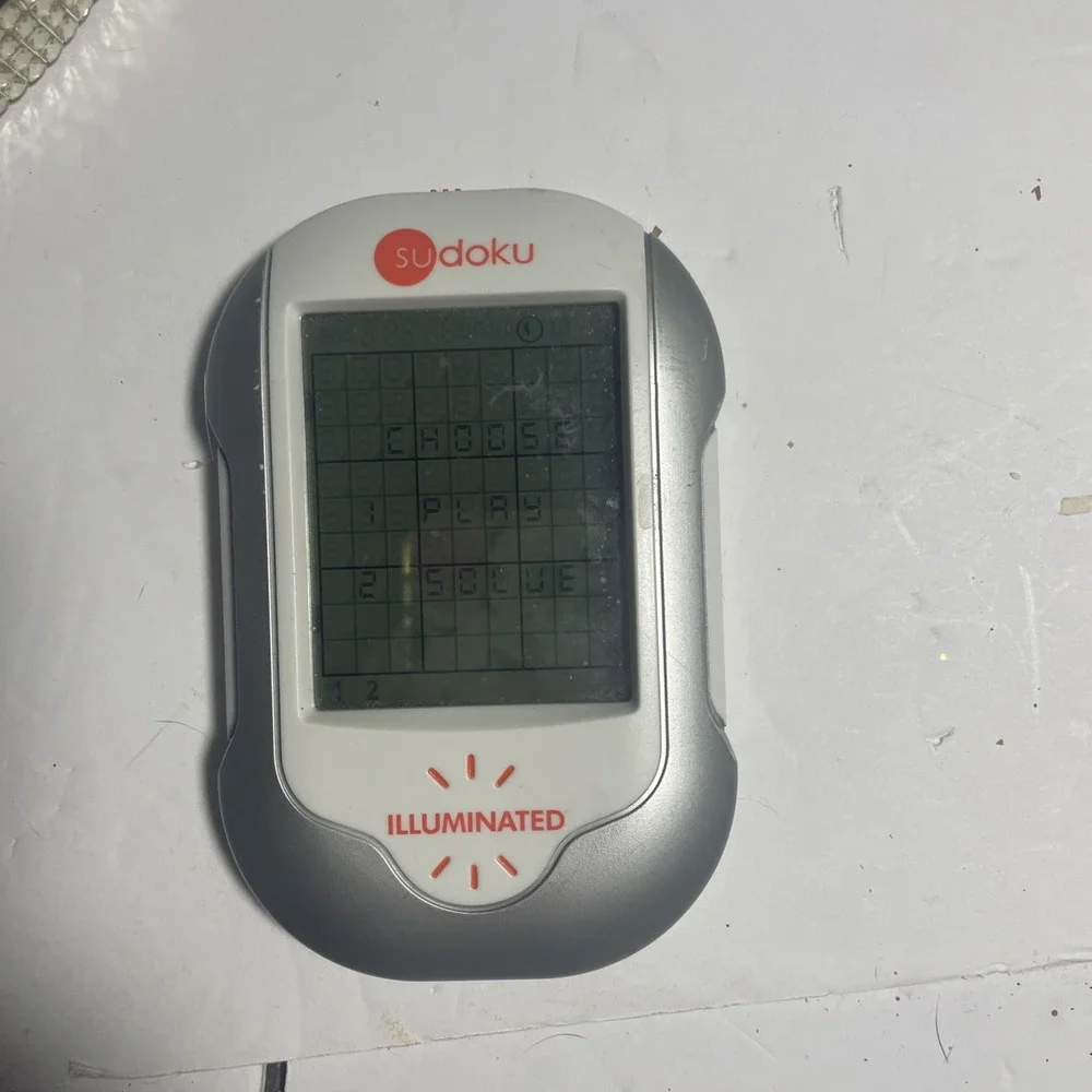 2006‎ Illuminated Sudoku Electronic Handheld Game